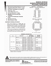 DataSheet SN74HC132 pdf
